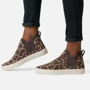 Rothy's Leopard Chelsea Slip-On Boot - Size 7.5